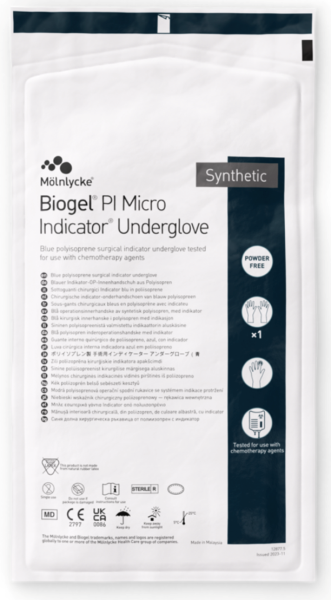 Mölnlycke Biogel PI Micro Indicator Underglove Size 6 48960 - 50 pack