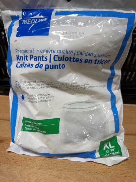 Medline Premium Knit Pants XL 5 Pairs