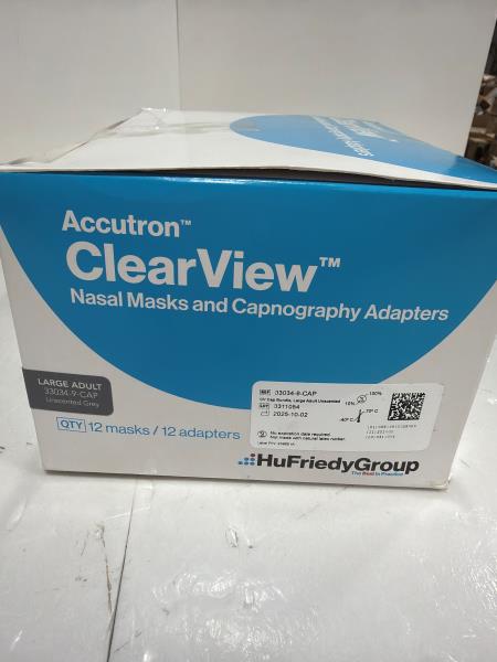 Accutron ClearView Nasal Masks and Adapters Bundle