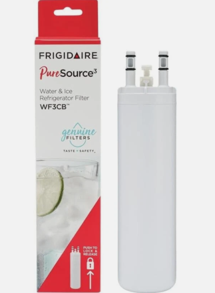 Frigidaire WF3CB Puresource3 Refrigerator Water Filter, White, 1 Count (Pack of 1)