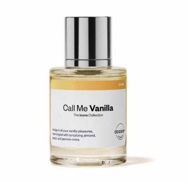 Dossier Call Me Vanilla Eau de Parfum - Warm, Vanilla, Peach, Jasmine