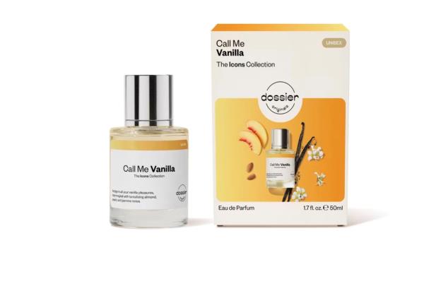 Dossier Call Me Vanilla Eau de Parfum - Warm, Vanilla, Peach, Jasmine