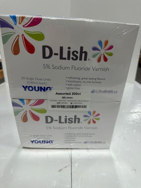 Young D-Lish 5% Sodium Fluoride Varnish Bundle