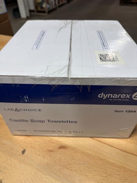 Dynarex Lab Choice Castile Soap Towelettes 1304