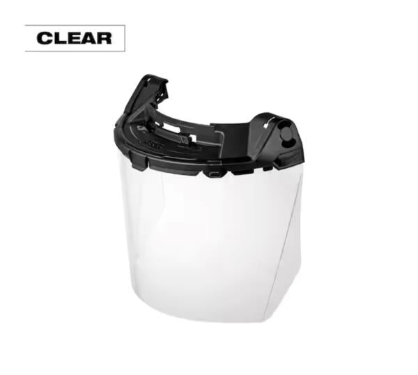 Milwaukee 48-73-1460 BOLT Task Full Face Shield - Clear Uncoated Lens (Compatible with Milwaukee BOLT Safety Helmets & BOLT Hard Hats)