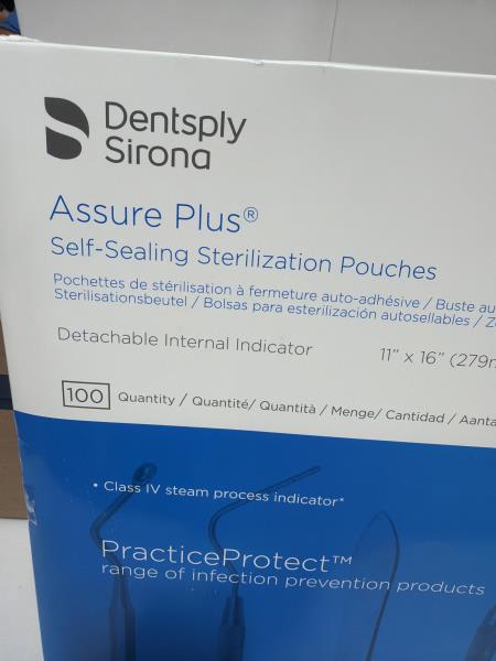 Dentsply Sirona Assure Plus Sterilization Pouches