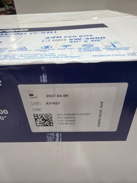 Defend Sterilization Wrap CSR Disposable SW-1500