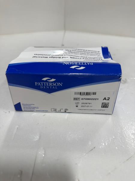Patterson Temporary Crown and Bridge Material A2