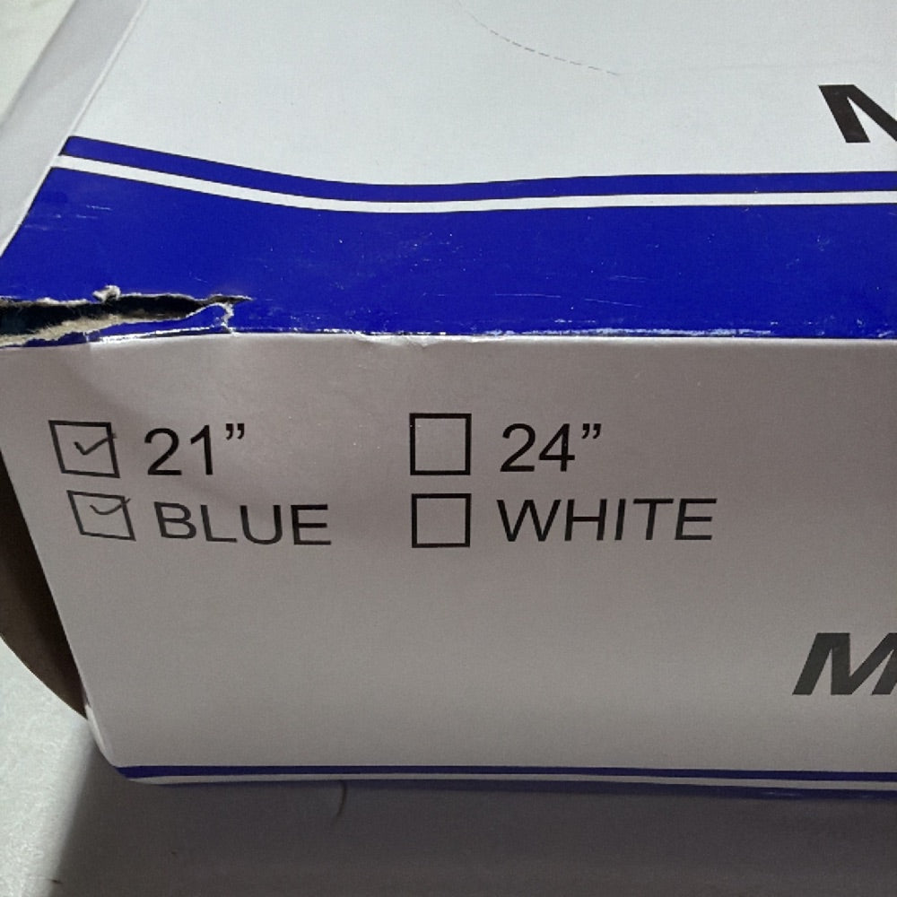Maytex Bouffant Caps 21" Blue 100 Count