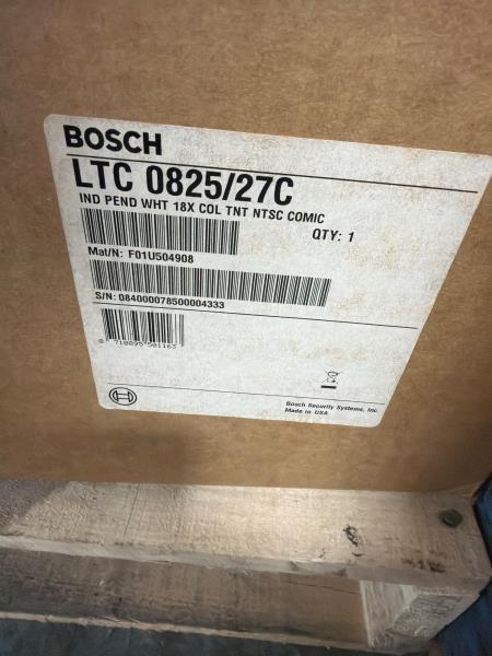 Bosch AutoDome Indoor Pendant Security Camera Unit with Manual