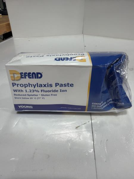 Defend Prophylaxis Paste 1.23 Percent Fluoride Ion