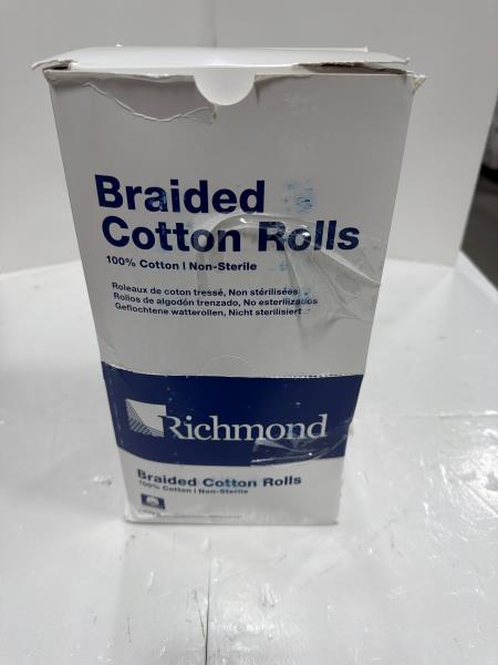 Richmond Braided Cotton Rolls Box