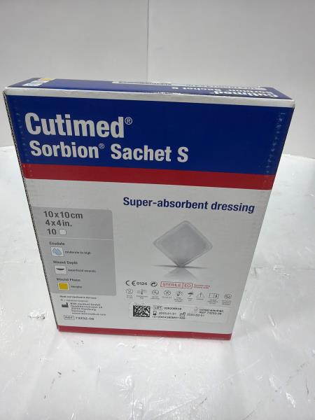 BSN Medical Cutimed Sorbion Sachet S 4x4in 10ct