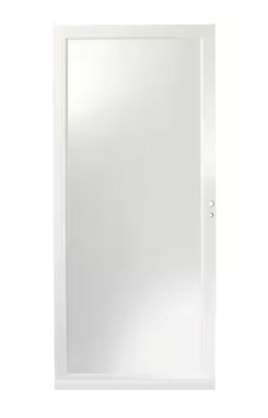 Andersen 3000 Series 36 in. White Fullview Easy Install Storm Door