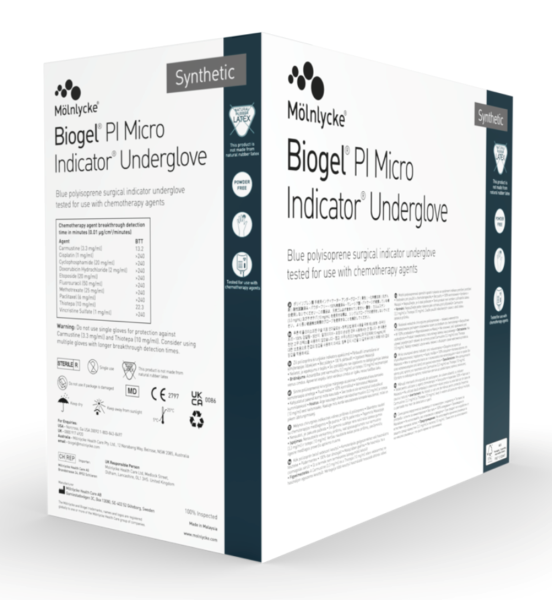 Mölnlycke Biogel PI Micro Indicator Underglove Size 6 48960 - 50 pack