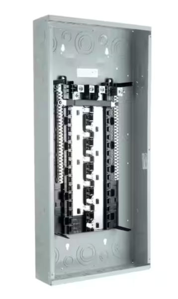 Siemens S3054L3200 200-Amp Indoor Main Lug 30 space, 54 Circuit 3-Phase Load Center