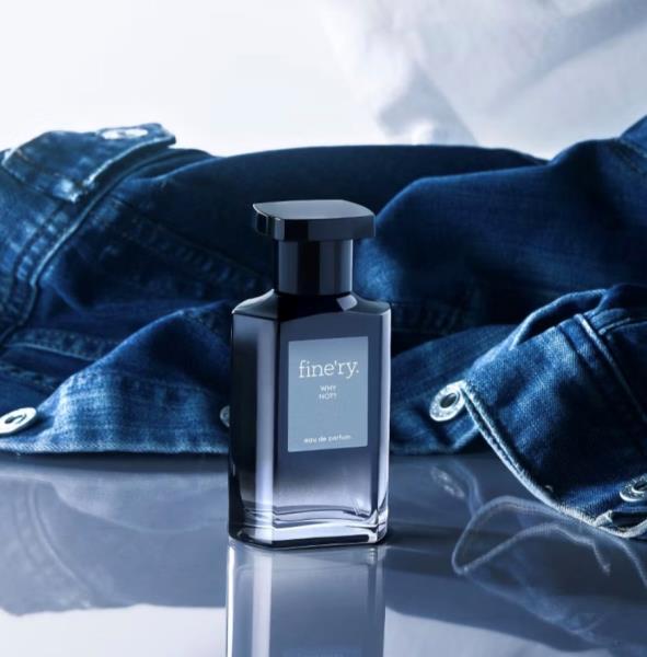 Fine'ry Perfume for Men Fresh & Fruity Cologne 'Why Not' | Earthy, Gourmand Full Size Hair & Body Eau De Parfum Long-Lasting, Clean, Vegan | 2 oz