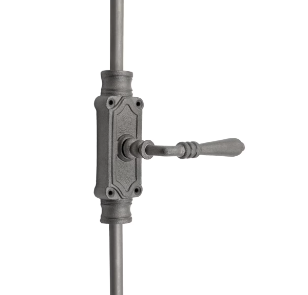 Signature Hardware Window Cremone Bolt 6' Antique Iron