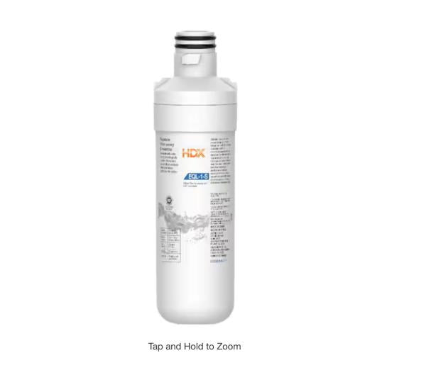 HDX EQL-1-S Refrigerator Water Filter Replacement for LG LT1000P