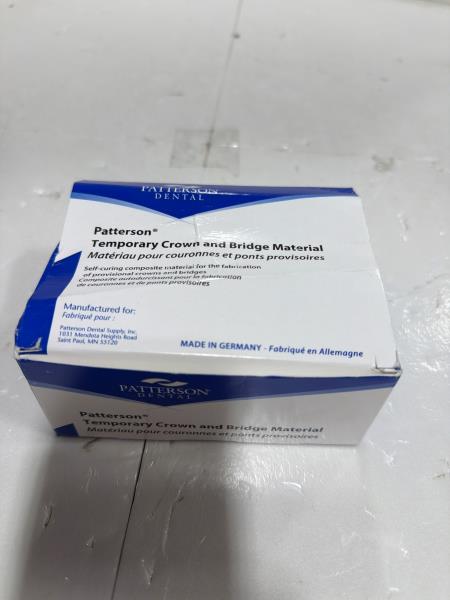 Patterson Temporary Crown and Bridge Material A2